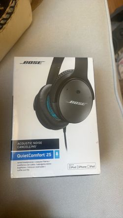 Bose acoustic noise cancelling wired headphones