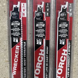 🔥 Milwaukee 9" TORCH Carbide Saw Blades – 2pk for Heavy Metal Cuts - 51 sets available! 🔥