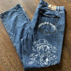 Chasing Dead Presidents Blue Jeans