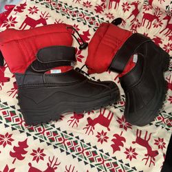Snow Boots For Kids Unisex Size 10