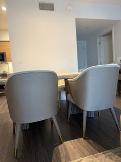 marble table with 4 chairs