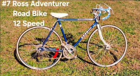 Ross Adventurer Vintage Road Bike 12 speed Refurbished