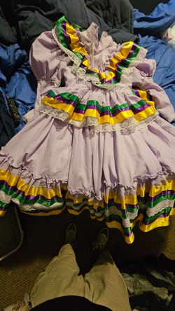 Kids small folklorico jalisco dress