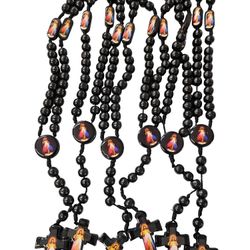 12Pcs Funeral Favors Rosaries Recuerdos Para Funeral Rosarios De Madera