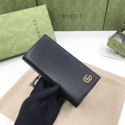 Women's Black ID Card Holder Wallet