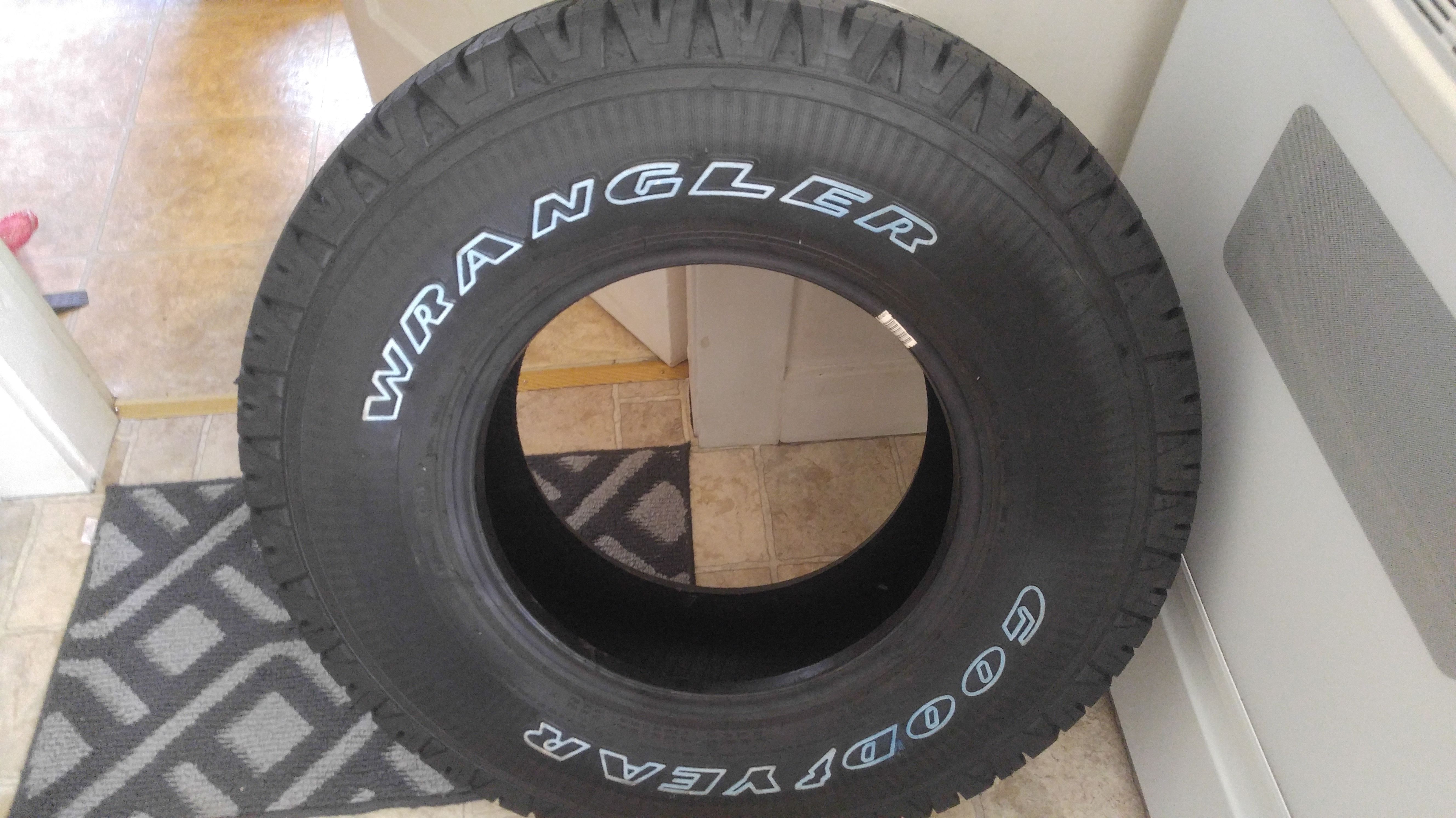 Goodyear Wrangler tires