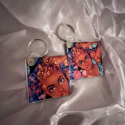 Sublimation handmade keychain