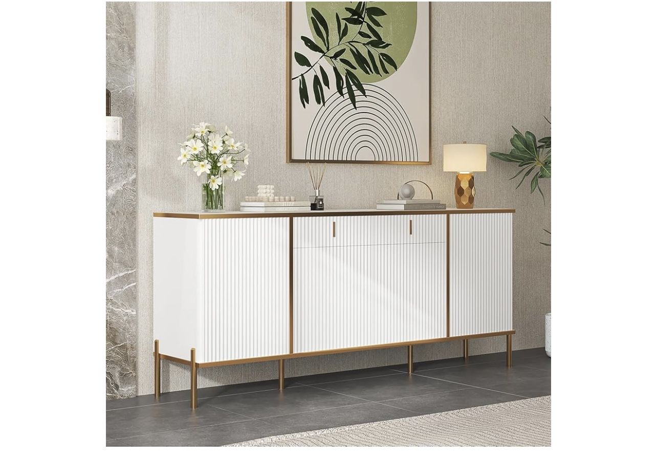 New, TV stand , Entry Table( Small Crack At The Back