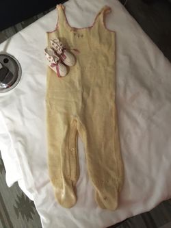 Embroidery baby outfit