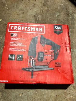 NEW Craftsman V20-20 volt max variable speed Keyless Cordless Jigsaw