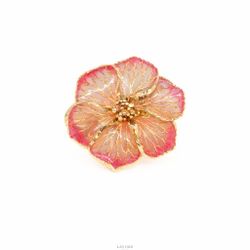 18K Gold Flower Ring (Jewelry Box Included)