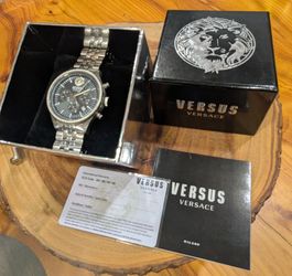 Versus Versace Chronograph Watch with Box