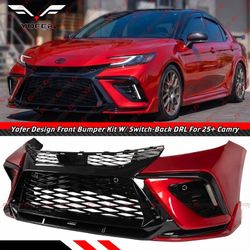 Yofer Design Front Bumper Conversion Kit With Sequential DRL [2025-2026 Toyota Camry]