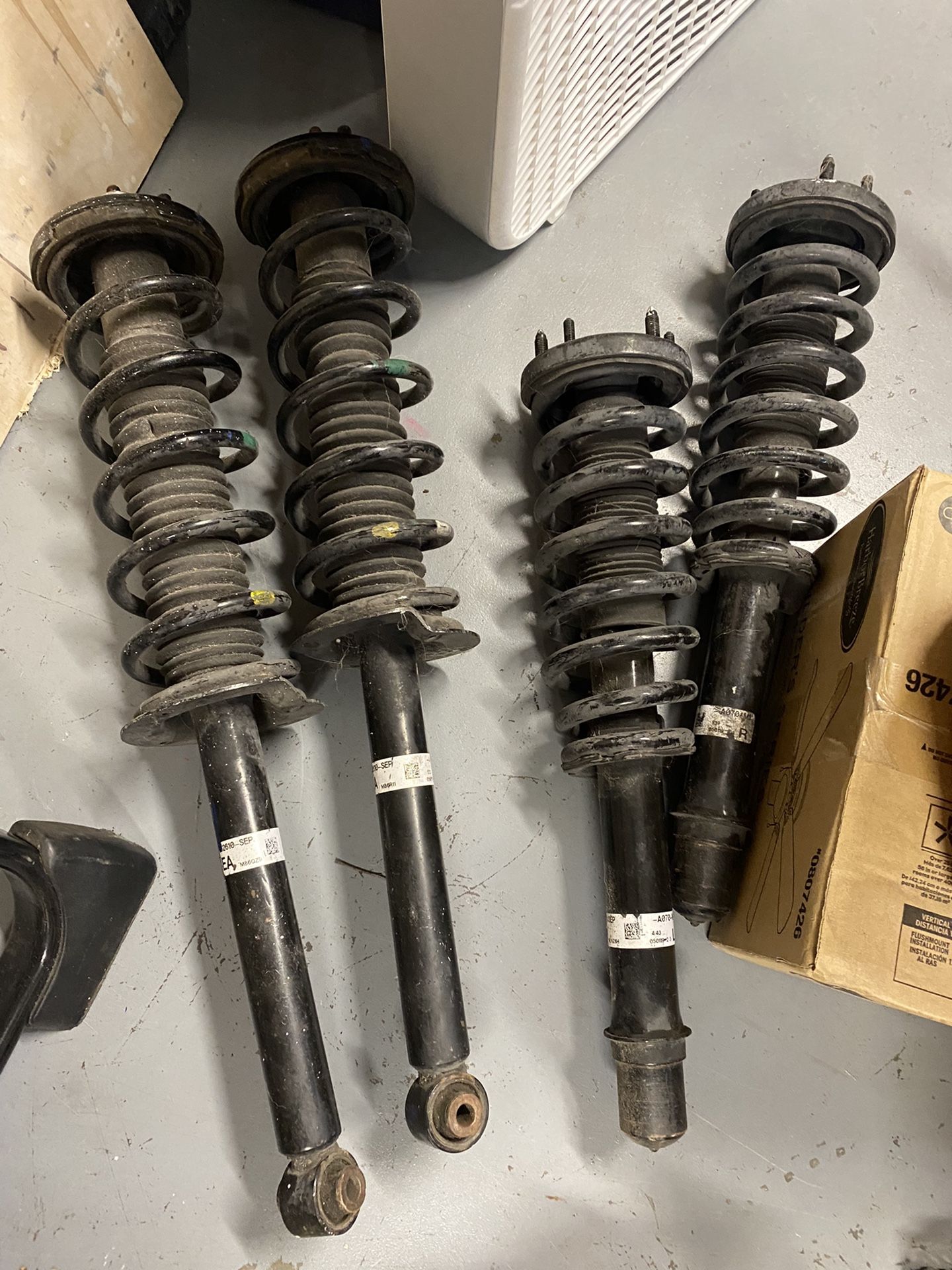 2005 Acura TL OEM struts and Springs (front And rear)