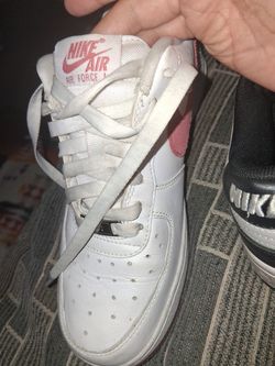 NIKE AIR . AIR FORCE 1 PINK , PANDA DUNKS