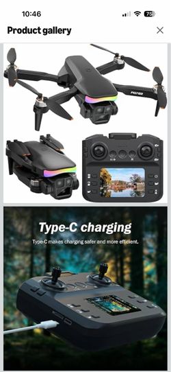 Brand new F417PRO FPV Drone with Camera for Adults Kids Beginners, LCD Screen Remote Controller No Phone Needed, 1080P Adjustable Mini Brushless Drone