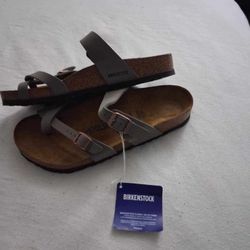 Birkin Sandals  , Gray , Size 81/2 