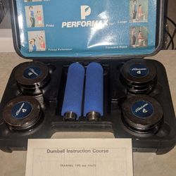 Performax 2 To 4 Lb Dumbbell Set