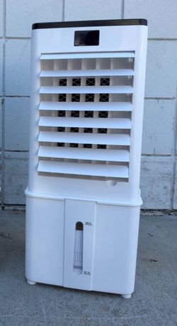 Swamp Cooler, 1800 CFM Windowless Portable Air Conditioners for Room 3-IN-1 Evaporative AC Fan w/ 2.64Gal Tank for 6-7H Cooling, 3 Speeds, 12H Timer, 