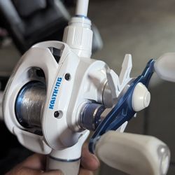 Cast king bait master reel and rod combo