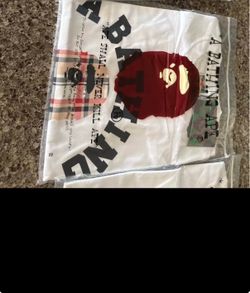 2 bathing ape shirts