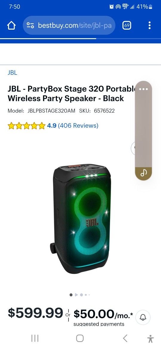 Jbl Partybox 320
