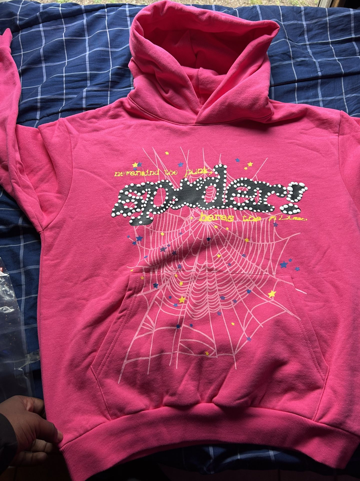 Spider Hoodie (pink)
