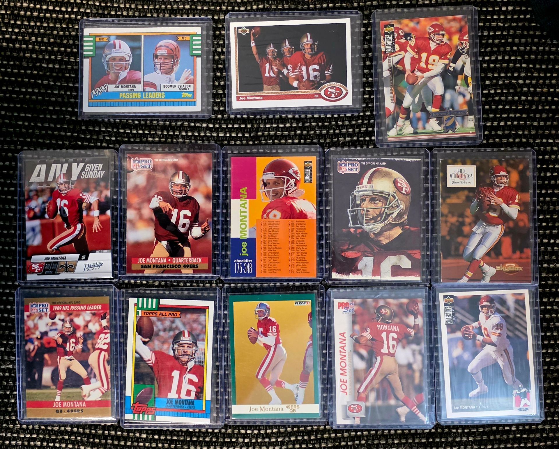 Joe Montana Card Lot