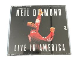 Live in America by Neil Diamond (CD, Jun-1997, 2 Discs, Sony Music)  Get ready to rock out with this Live in America CD by Neil Diamond. Featuring two
