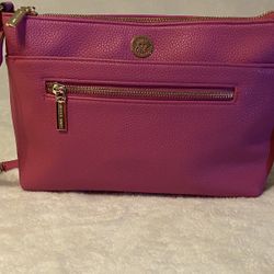 Pink Anne Klein Leather Crossbag, Purse 