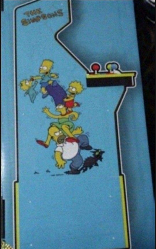 The Simpsons Arcade 1 Up Console Game 