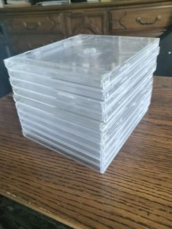 10 CAJA ESTUCHE PARA CDS NO ESTAN QUEBRADAS BUENA CONDICION