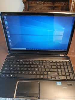 Hp dv6 15.9"" 2.3 ghz i7 procesor 8 gb ram 1 trb ssd windows 10 office 10