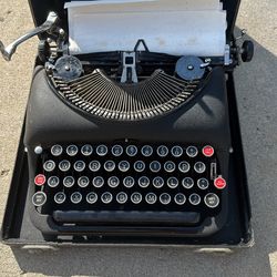 Typewriter—still works perfect!!!!