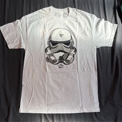 BAIT STARWARS STORM TROOPER men’s shirt  size LARGE  BRAND NEW  $20