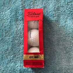 titleist 90 golf balls