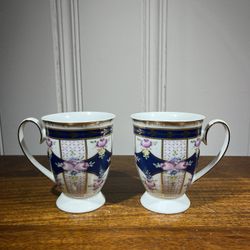 Bavarian Coffee Cups Set Of Two.