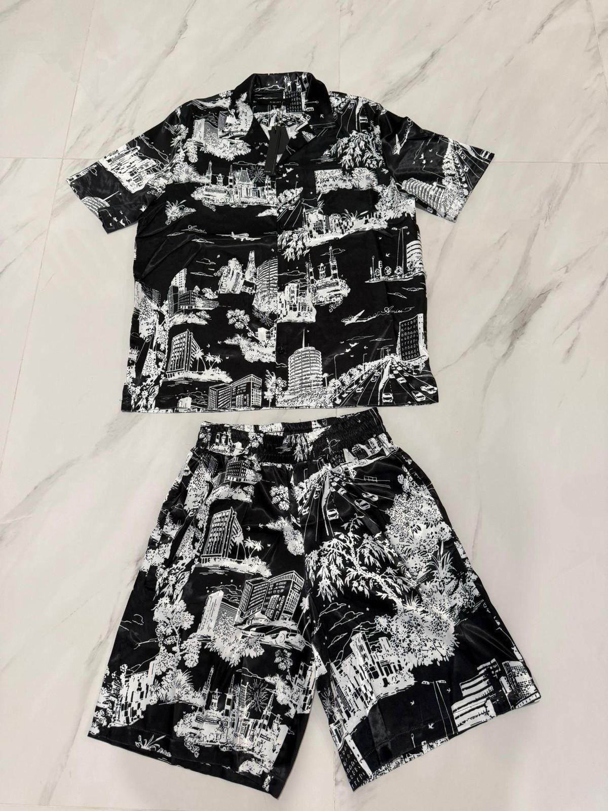 Amiri Set Silk Fabric New Season Any Colors