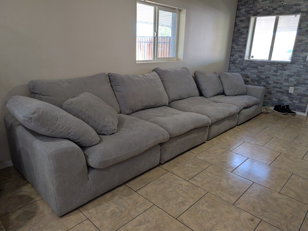 Large Modular Cloud Couch