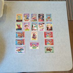 Garbage Pail Kids Stickers 1986