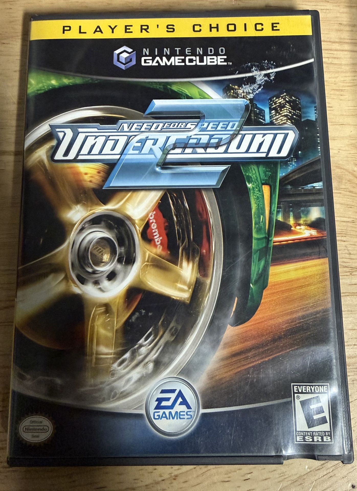 Nintendo GameCube Need For Speed Underground 2 CIB