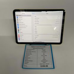 Apple 11" iPad A16 Yellow 128GB WiFi Tablet - MD4D4LL/A w/Case & Pencil