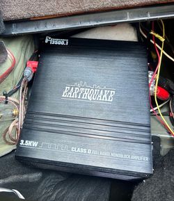 SHREDDER 3.5KW EARTHQUAKE FULL RANGE MONOBLOCK AMP