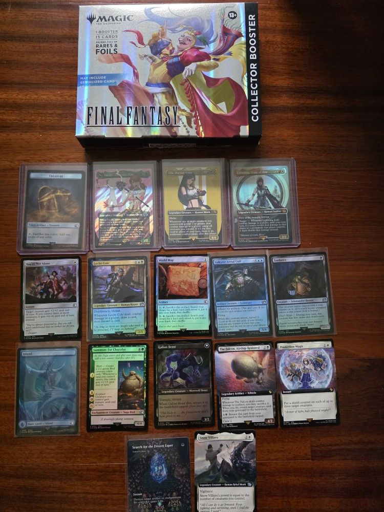 MAGIC THE GATHERING FINAL FANTASY COLLECTOR BOOSTER