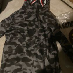 Bape Hoodie Size Large 