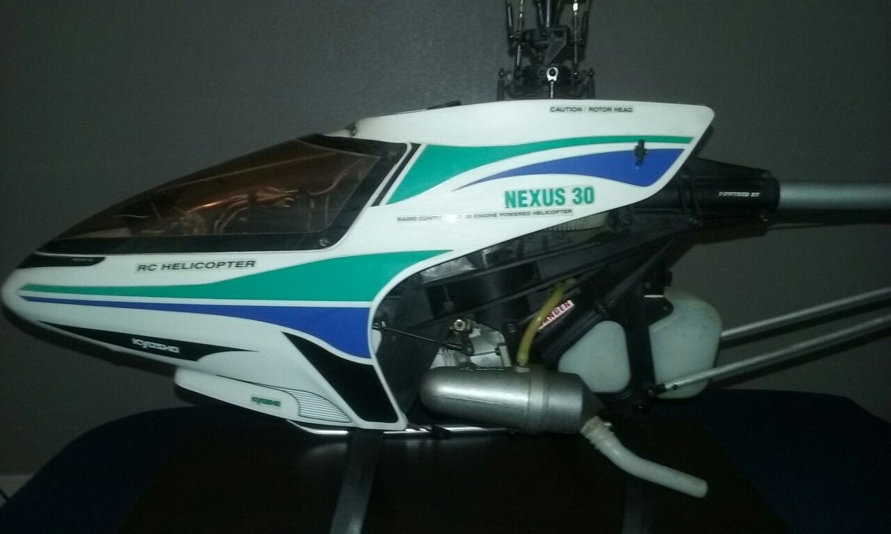 RC Kyosho Nexus 30 Nitro Helicopter