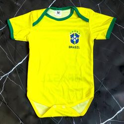 Brazil baby onesie kids and adult sizes available