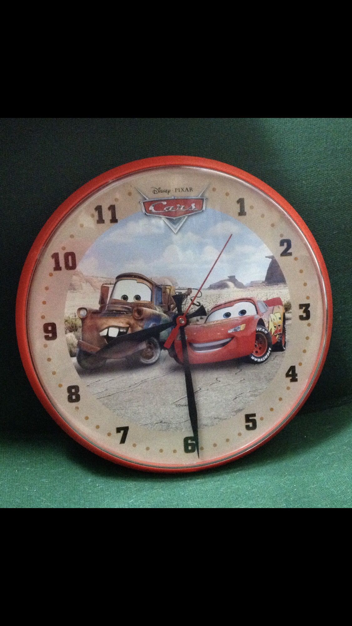 Disney Cars Clock