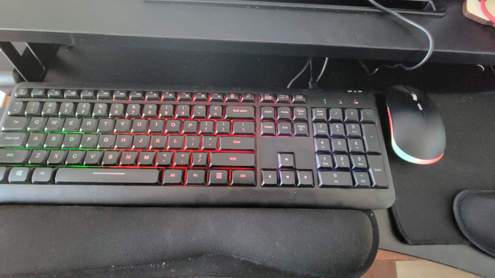 RGB keyboard and mouse WIRELESS