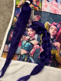Purple braid